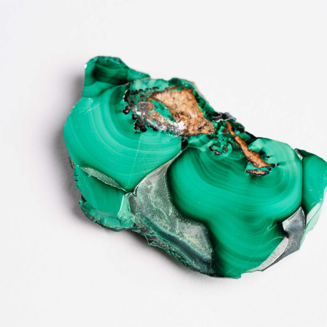 Bisbee Malachite & Gem Silica - Earth Love Gallery