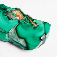Bisbee Malachite & Gem Silica - Earth Love Gallery