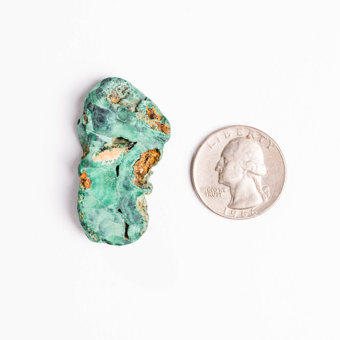 Bisbee Malachite & Gem Silica - Earth Love Gallery