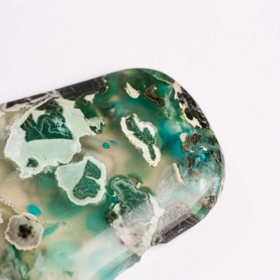 Bisbee Malachite & Gem Silica - Earth Love Gallery
