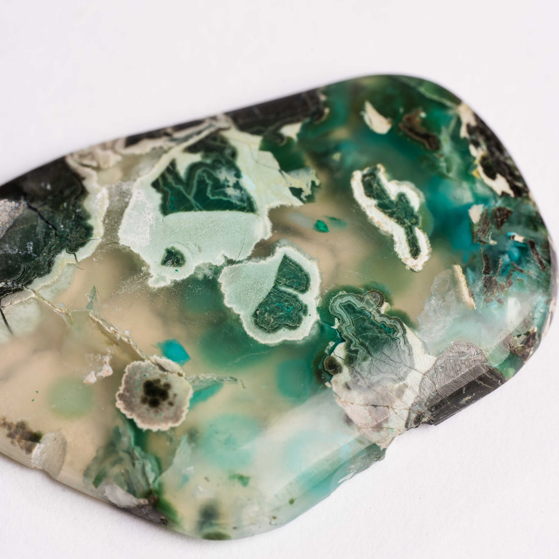 Bisbee Malachite & Gem Silica - Earth Love Gallery