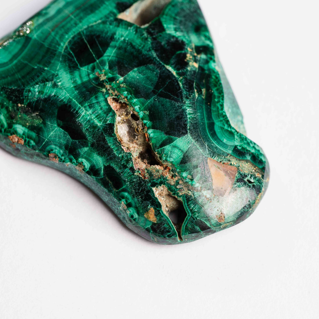 Bisbee Malachite & Gem Silica - Earth Love Gallery