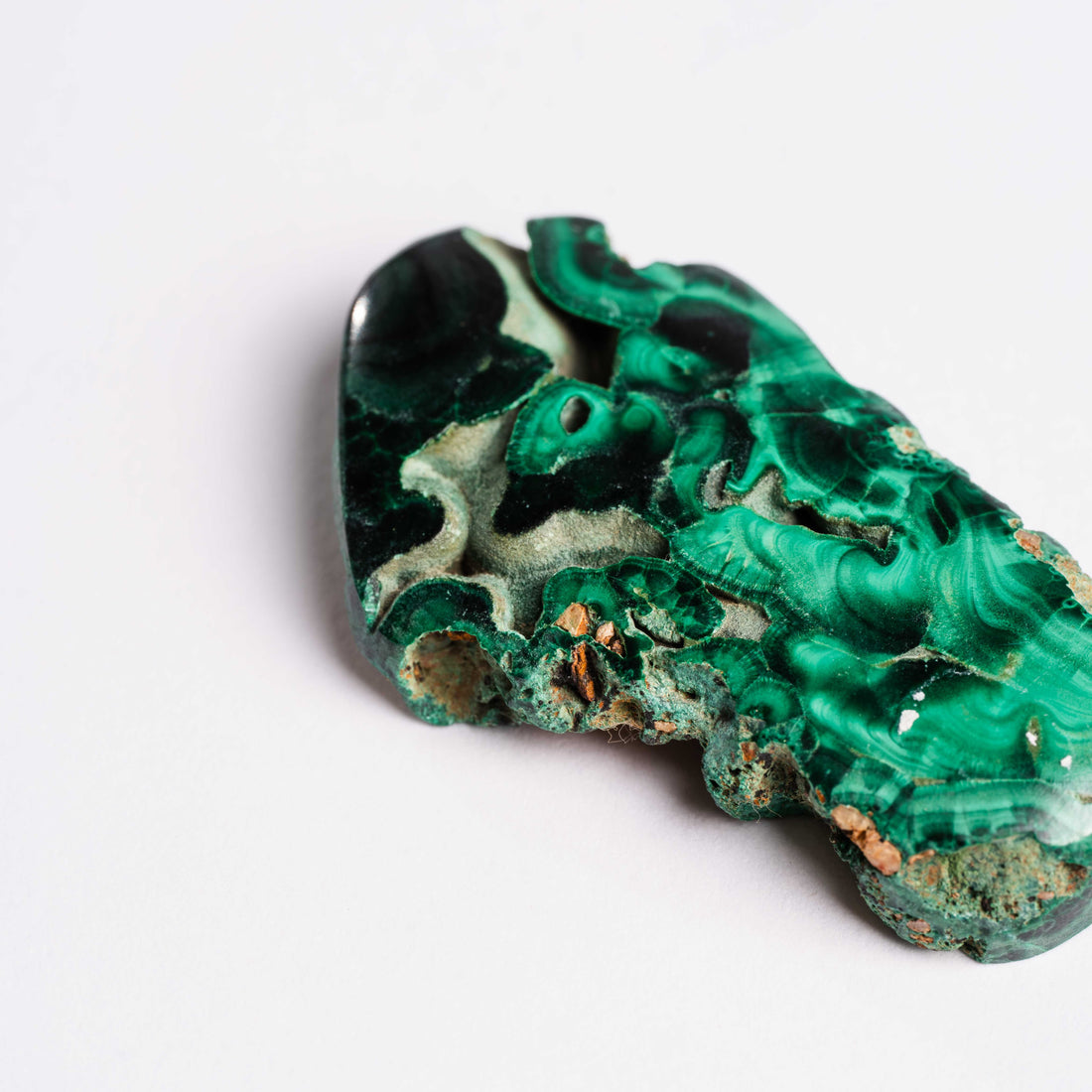 Bisbee Malachite & Gem Silica - Earth Love Gallery
