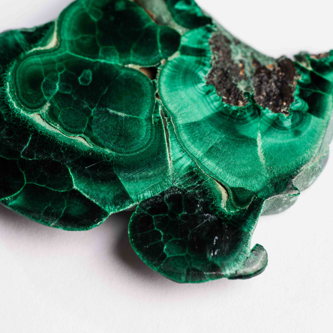 Bisbee Malachite & Gem Silica - Earth Love Gallery