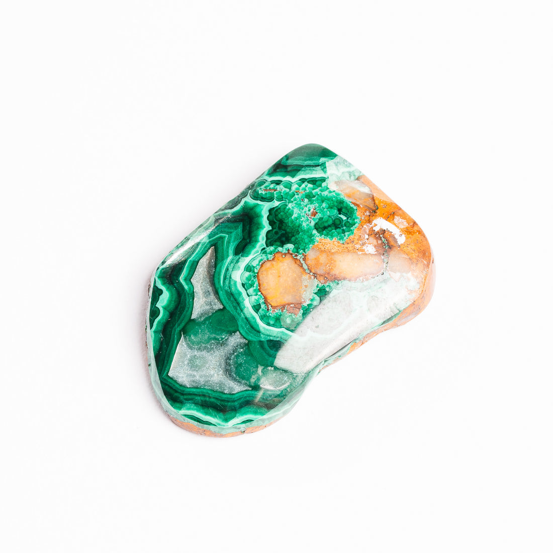 Bisbee Malachite & Gem Silica - Earth Love Gallery