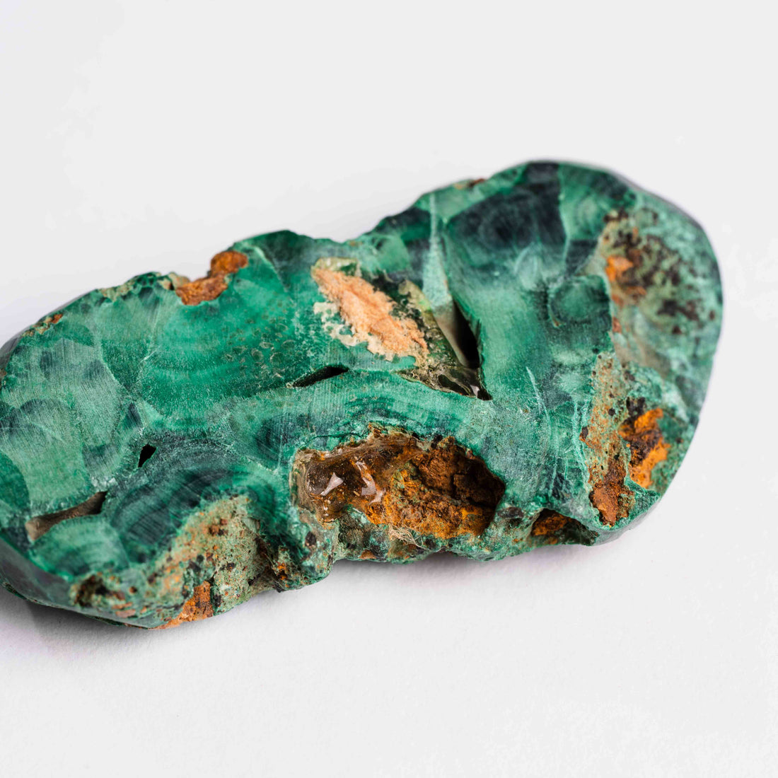 Bisbee Malachite & Gem Silica - Earth Love Gallery