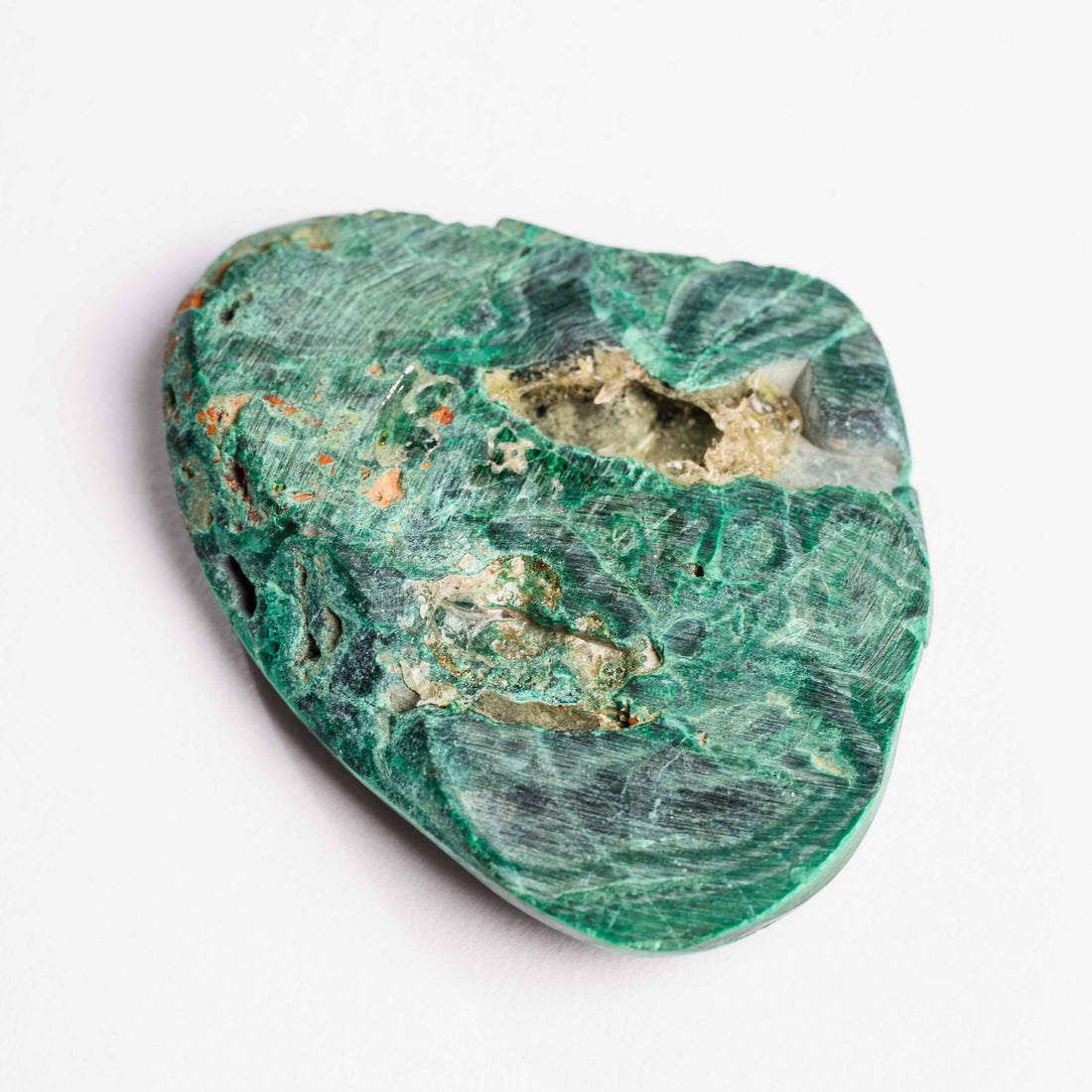 Bisbee Malachite & Gem Silica - Earth Love Gallery