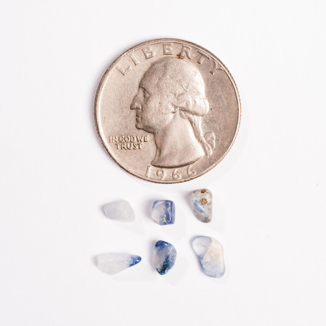 Benitoite-  Chips B grade, Intuitive Pick