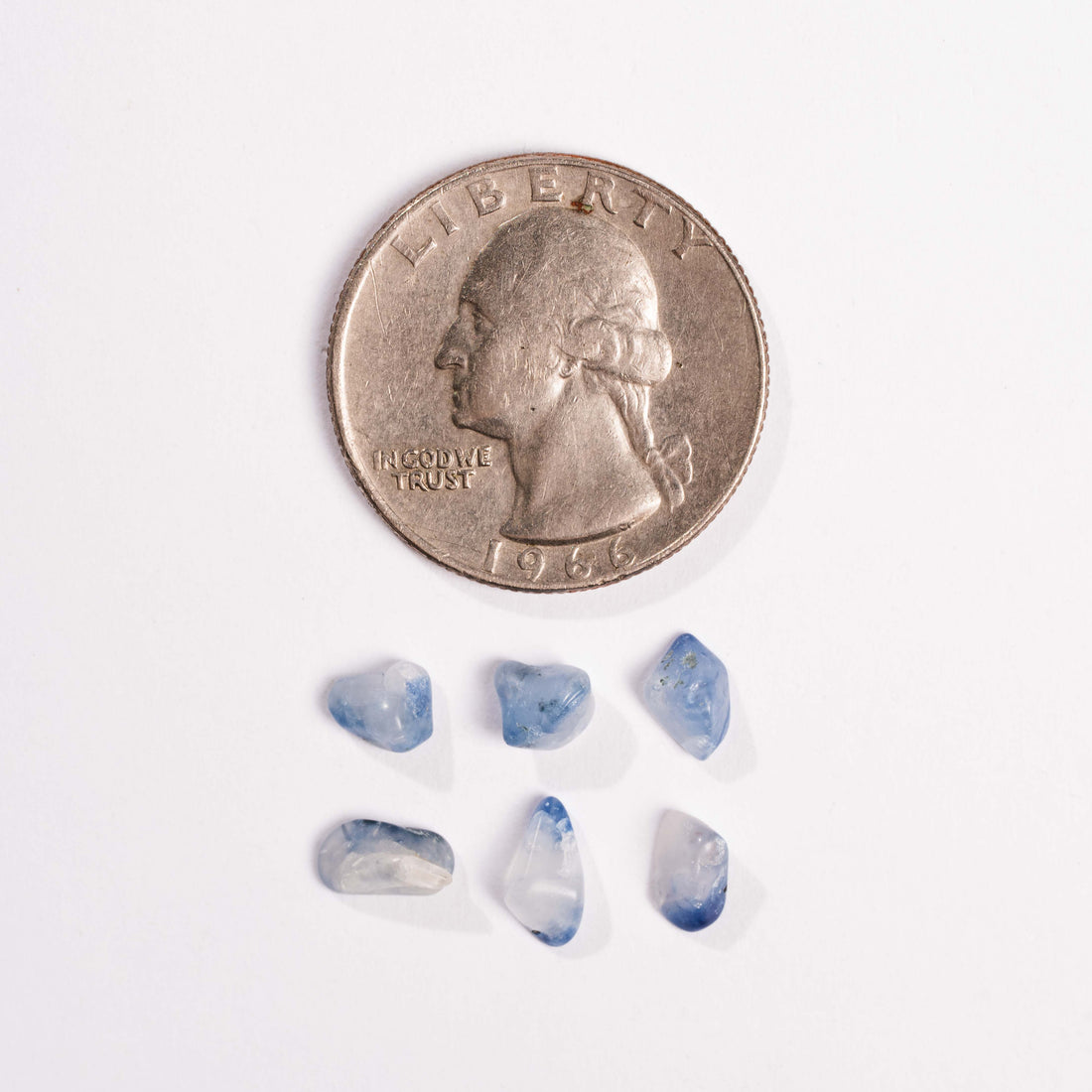 Benitoite-  Chips B grade, Intuitive Pick