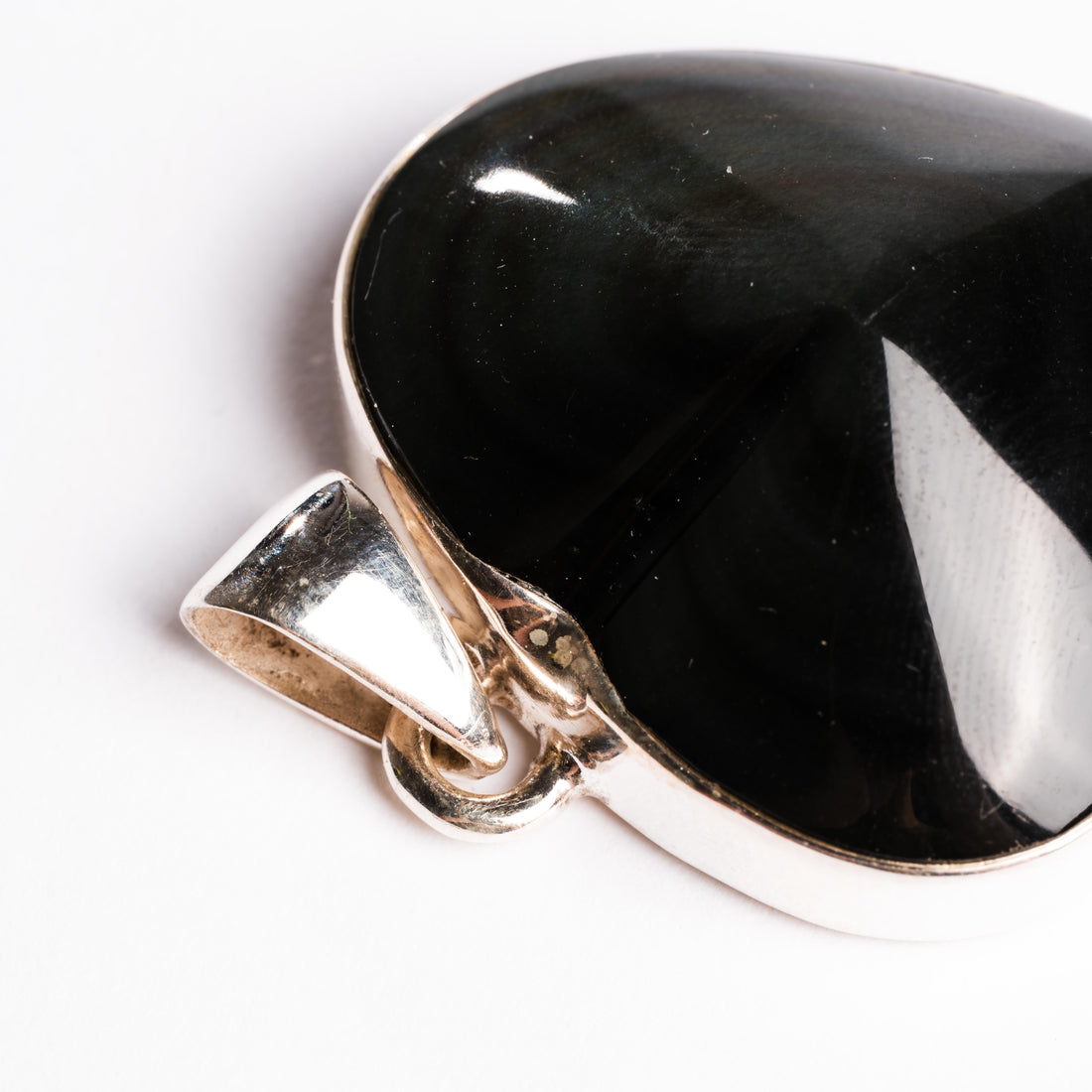 Obsidian, Rainbow - Pendant