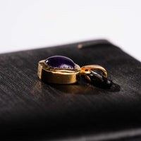 Sugilite - Pendant in Gold