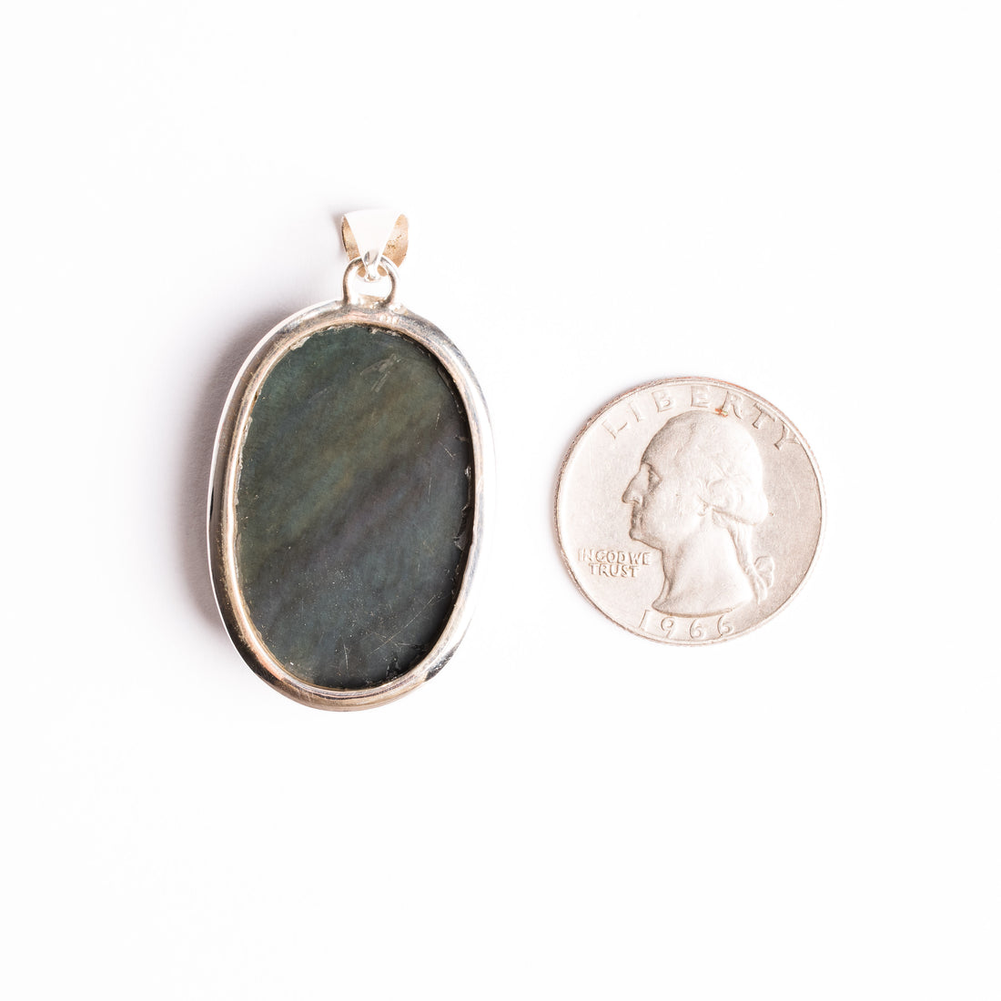 Obsidian, Rainbow - Pendant