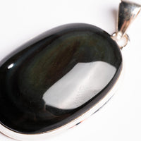 Obsidian, Rainbow - Pendant