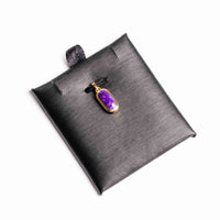 Sugilite - Pendant in Gold