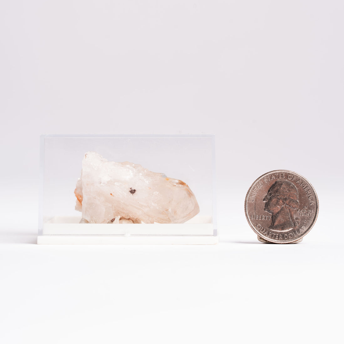 Papagoite and Ajoite in Quartz- Cluster