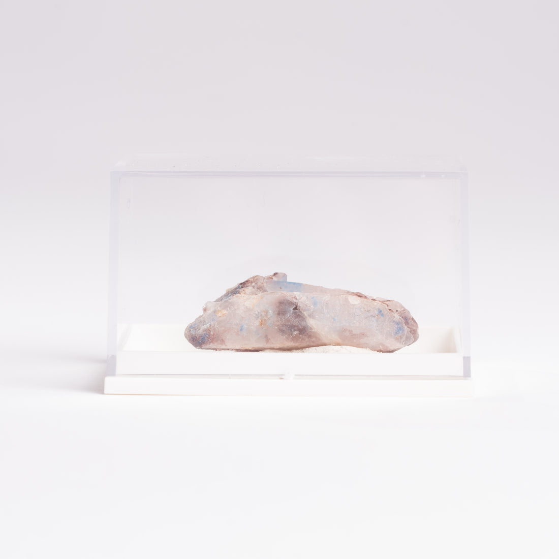 Papagoite and Ajoite in Quartz- Point