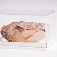 Papagoite and Ajoite in Quartz- Cluster