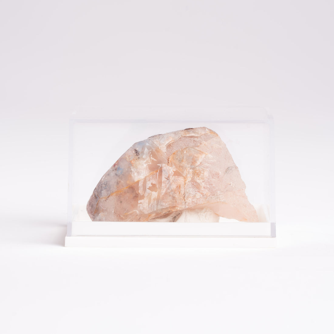 Papagoite and Ajoite in Quartz- Cluster