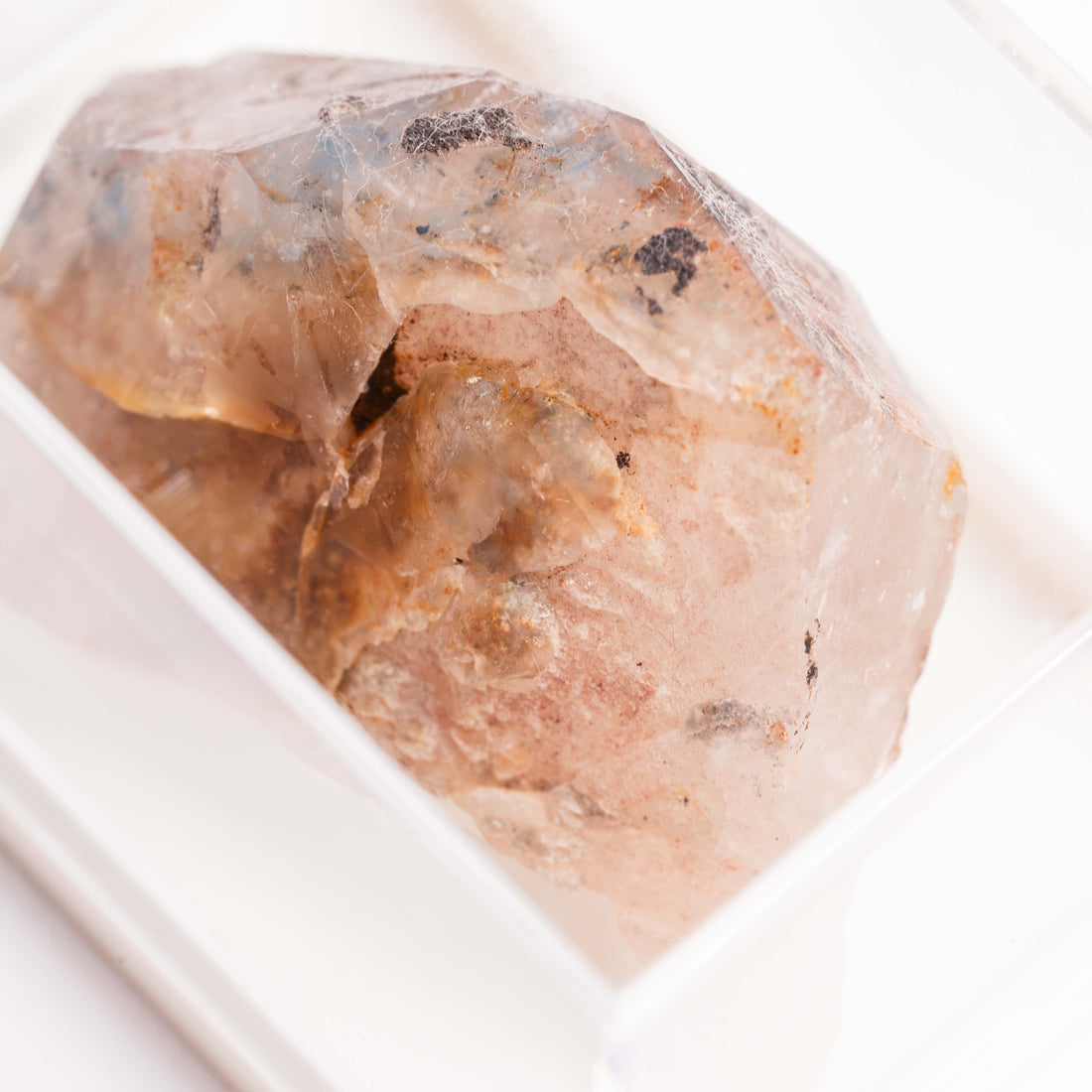 Papagoite and Ajoite in Quartz- Cluster