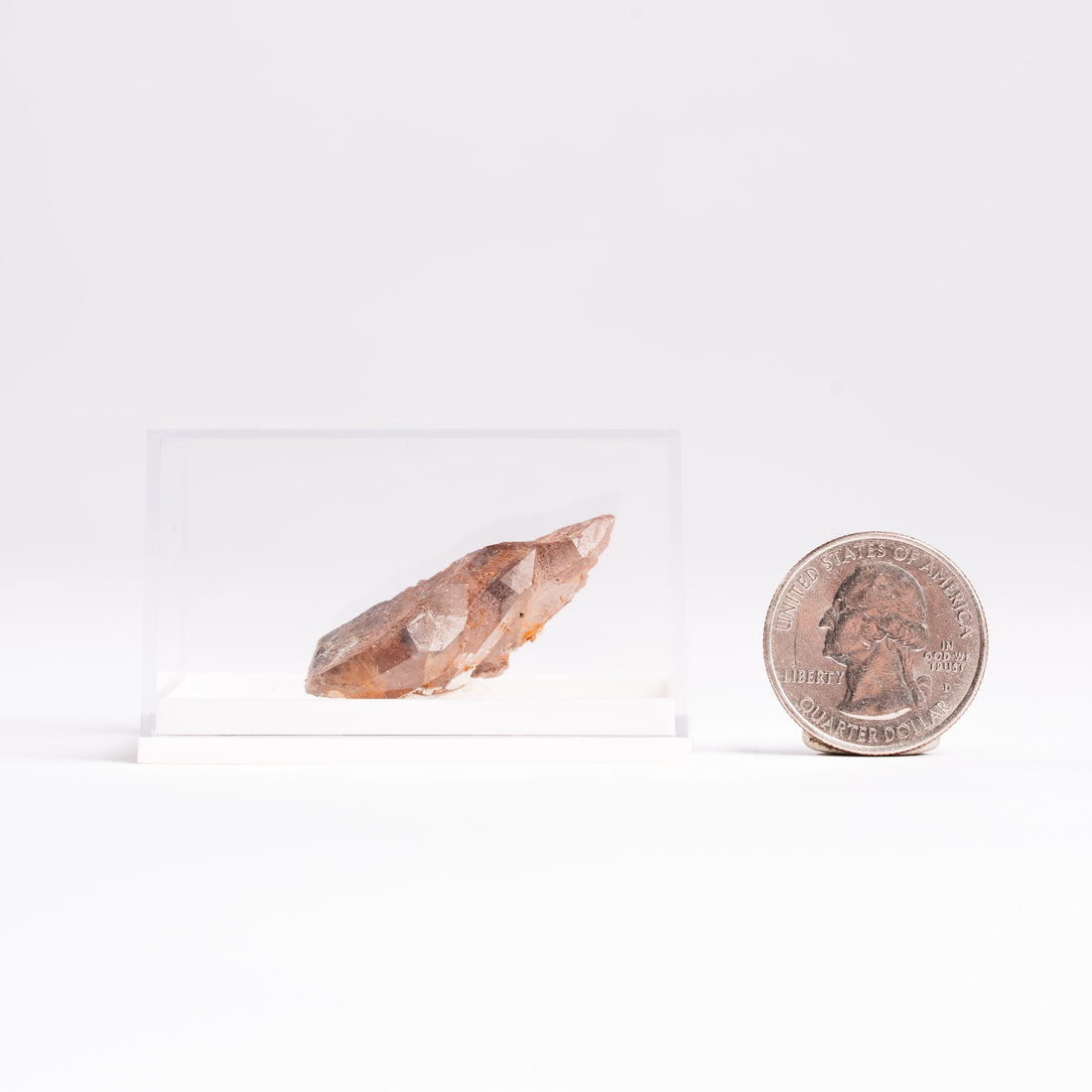 Papagoite and Ajoite in Quartz- Cluster