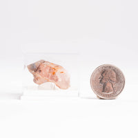 Papagoite and Ajoite in Quartz- Point