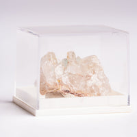 Papagoite and Ajoite in Quartz- Cluster