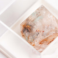 Papagoite and Ajoite in Quartz