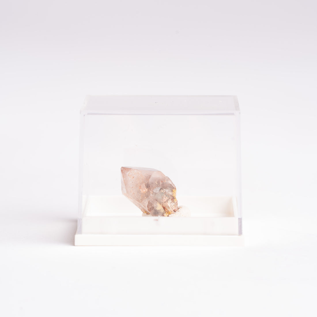 Papagoite and Ajoite in Quartz
