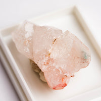 Papagoite and Ajoite in Quartz- Cluster