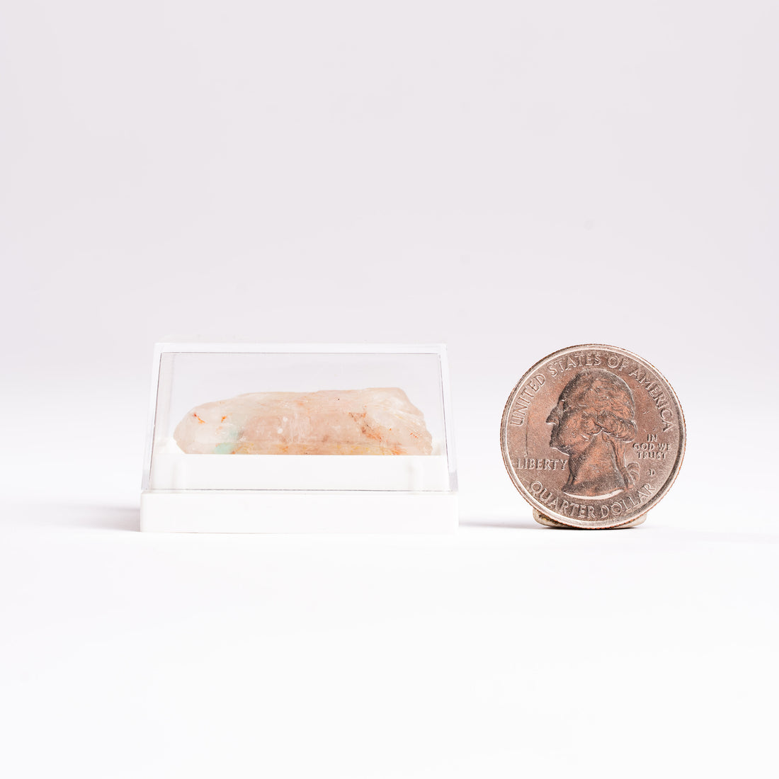 Papagoite and Ajoite in Quartz- Point