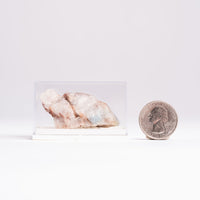 Papagoite and Ajoite in Quartz- Cluster