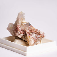 Papagoite and Ajoite in Quartz- Cluster