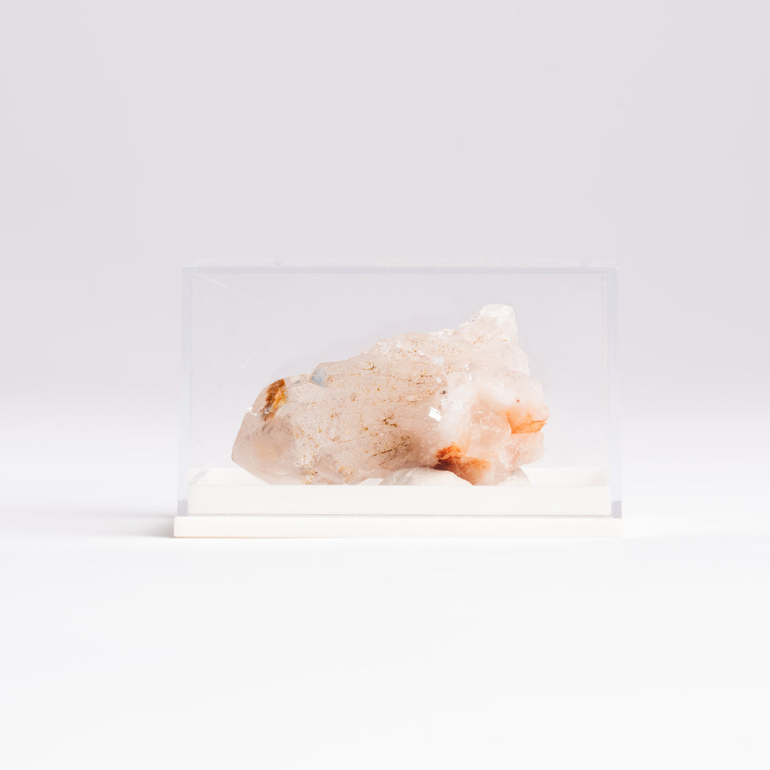 Papagoite and Ajoite in Quartz- Cluster