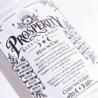 Prosperity Ritual Candle