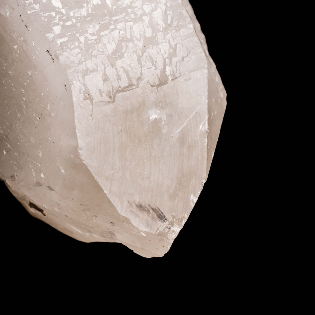 Quartz, w/ Blue Fluorite