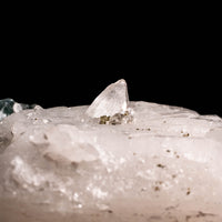 Quartz, w/ Blue Fluorite
