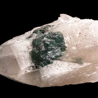 Quartz, w/ Blue Fluorite