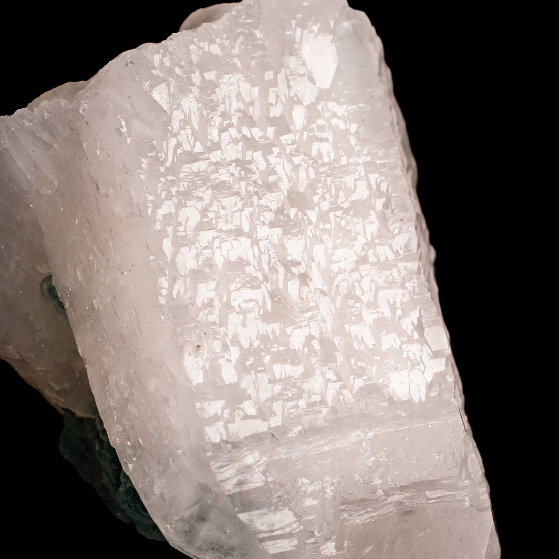 Quartz, w/ Blue Fluorite