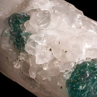 Quartz, w/ Blue Fluorite