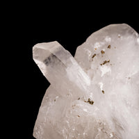 Quartz, w/ Blue Fluorite