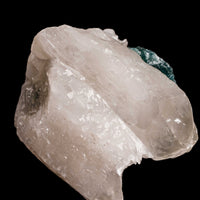 Quartz, w/ Blue Fluorite