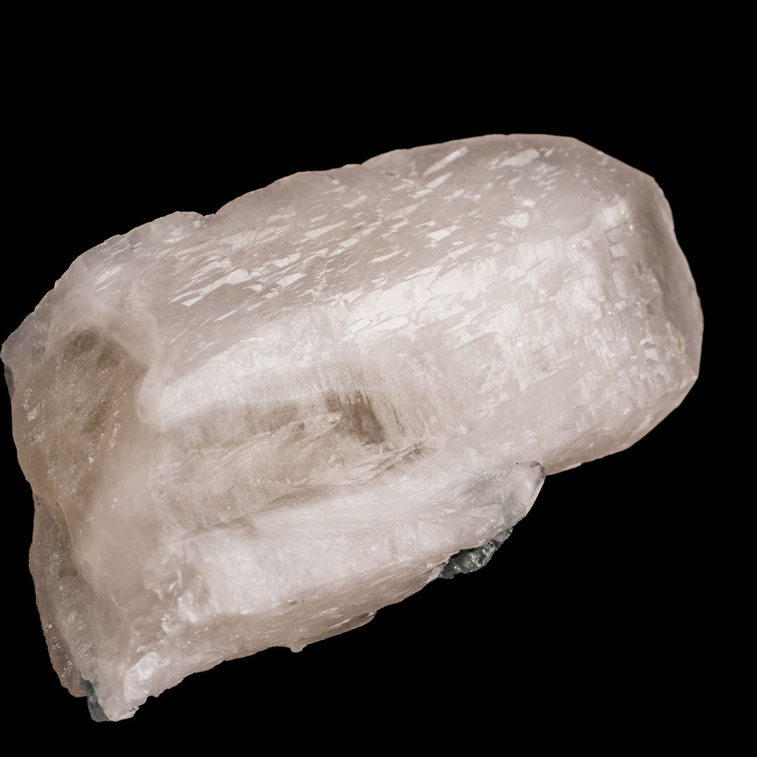 Quartz, w/ Blue Fluorite