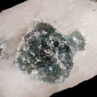 Quartz, w/ Blue Fluorite