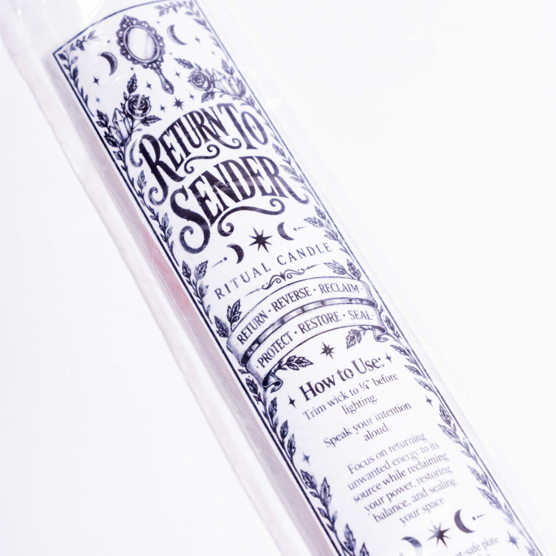 Return to Sender Candle
