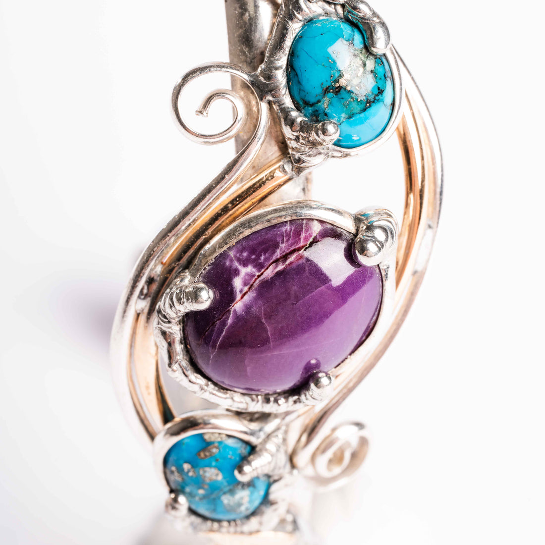 Sugilite and Turquoise- Bracelet