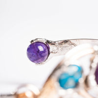 Sugilite and Turquoise- Bracelet