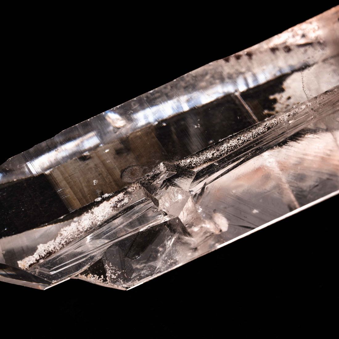 Quartz, Silver Lemurian - Point