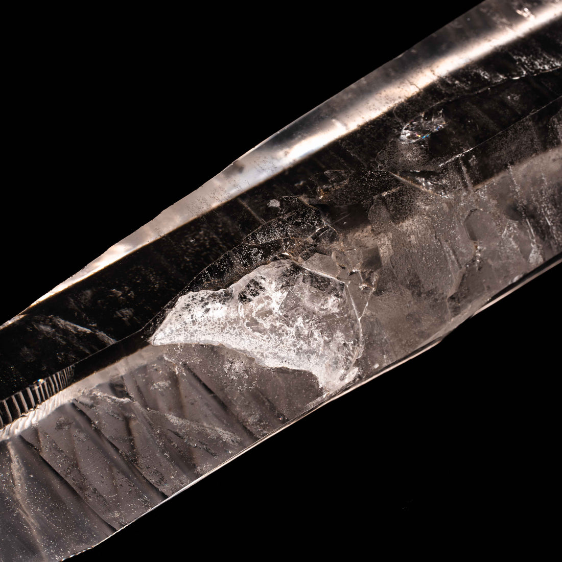 Quartz, Silver Lemurian - Point