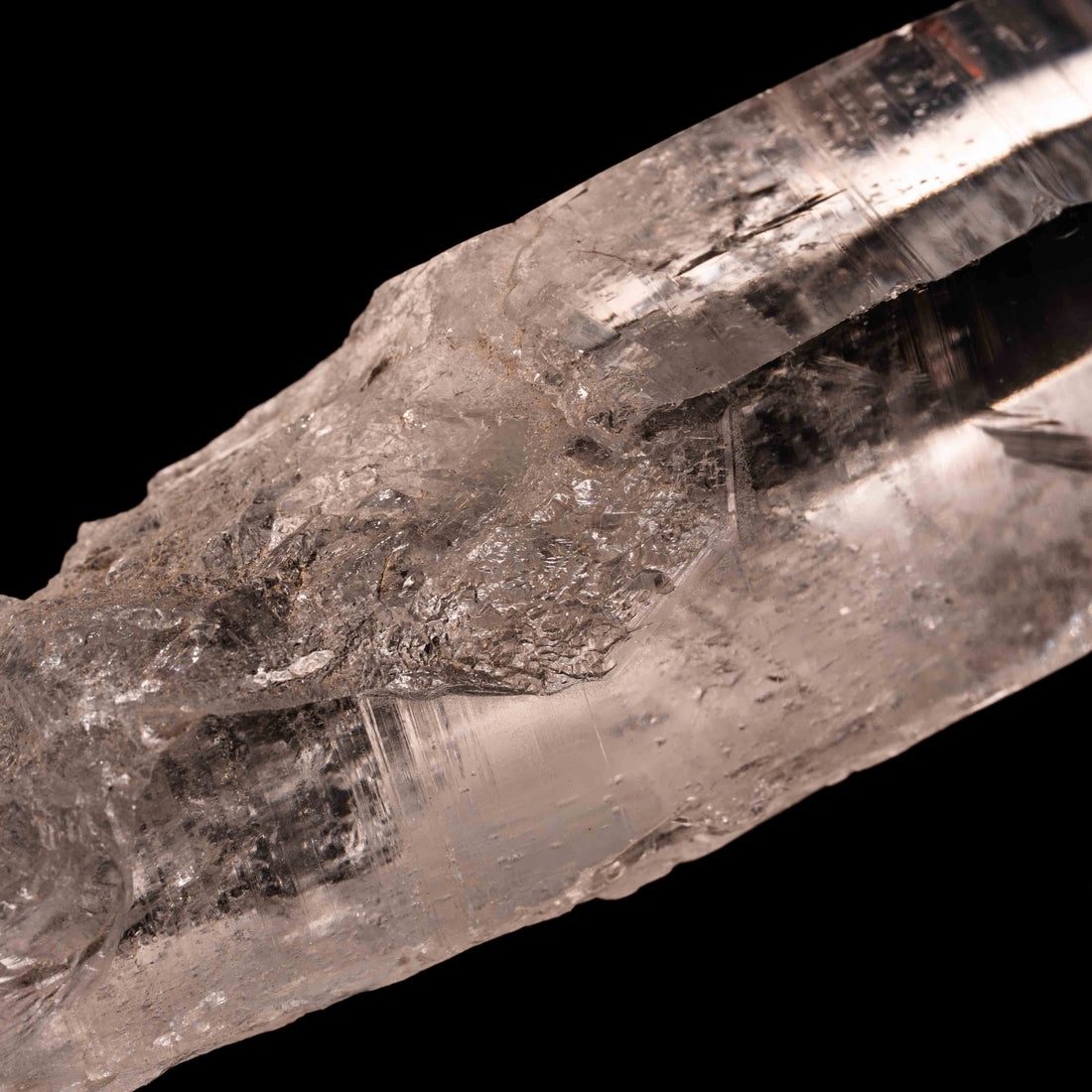 Quartz, Silver Lemurian - Point