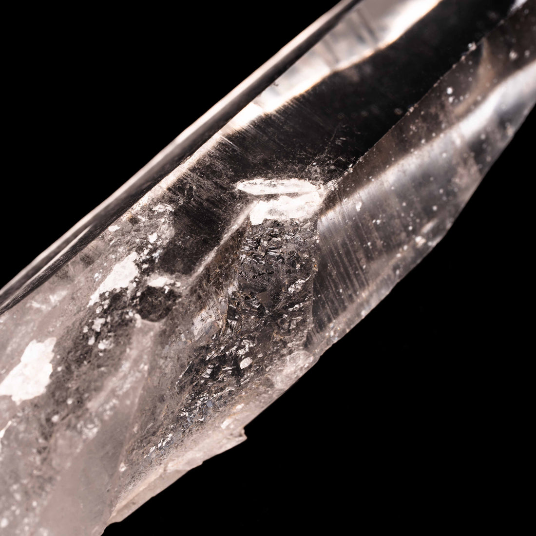Quartz, Silver Lemurian - Point